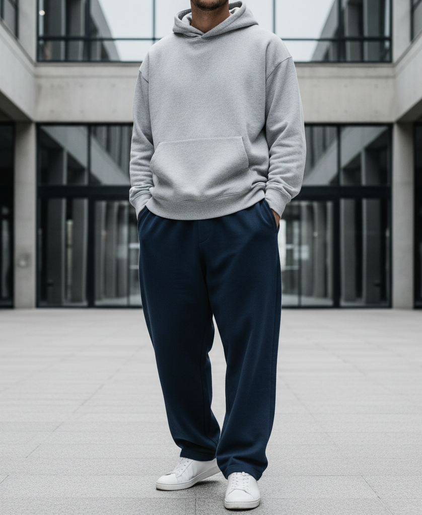 WIDE-FORM SWEATPANTS